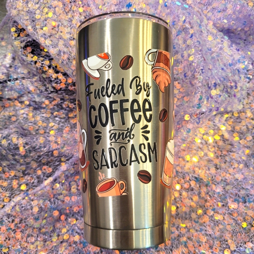Handcrafted☕️ Unisex  Stanless Steel  Coffee Tumbler